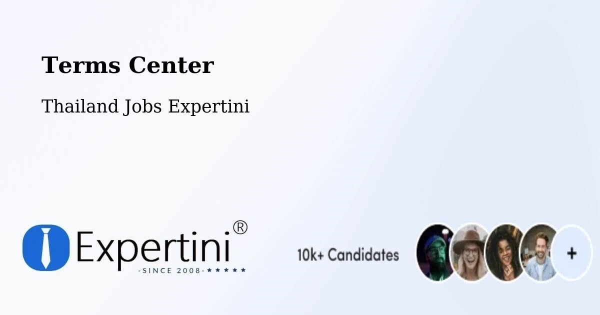 Terms of Service – Udon Thani - Thailand Jobs Expertini